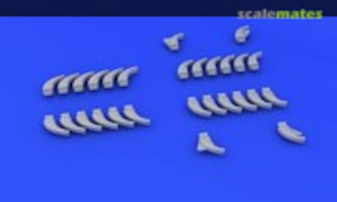 1:32 Do 335 exhaust stacks (Eduard 632050)