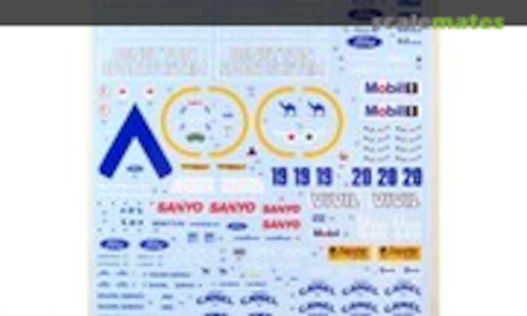 1:20 Benetton B192 Decal Set (for Tamiya) (Shunko Models SHK-D281)