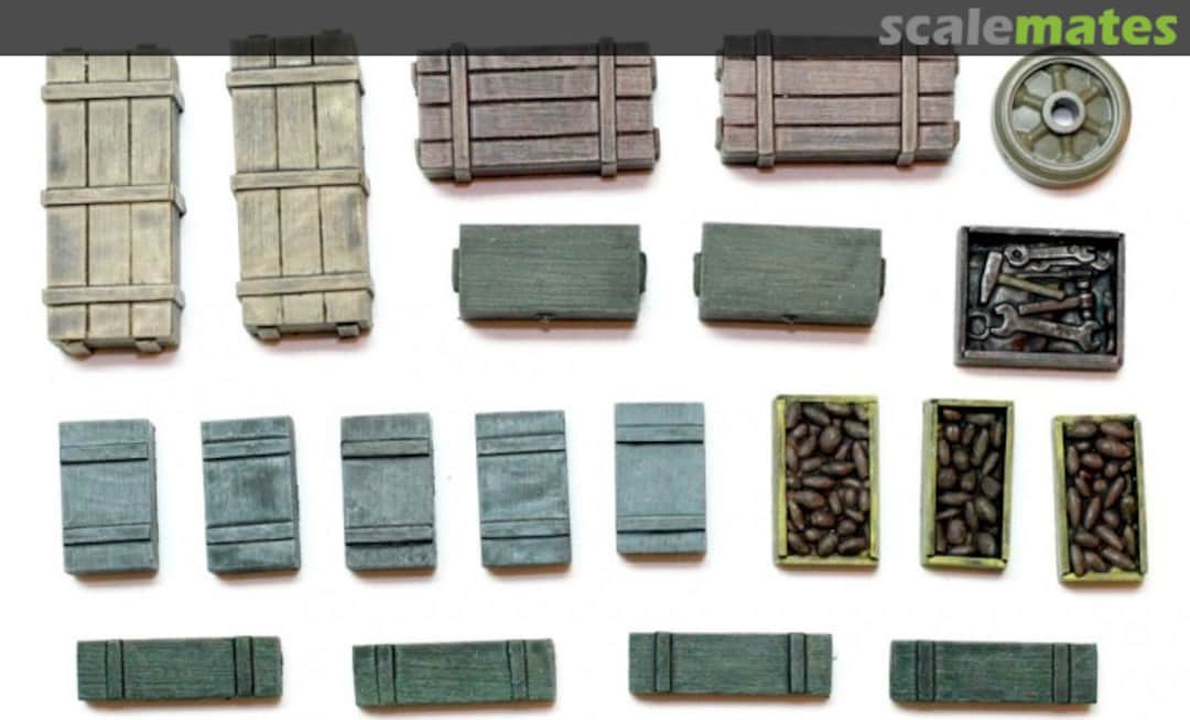 Boxart Universal/Generic Wooden Crates #6 WC006 Value Gear Boxart Universal/Generic Wooden Crates #6 WC006 Value Gear