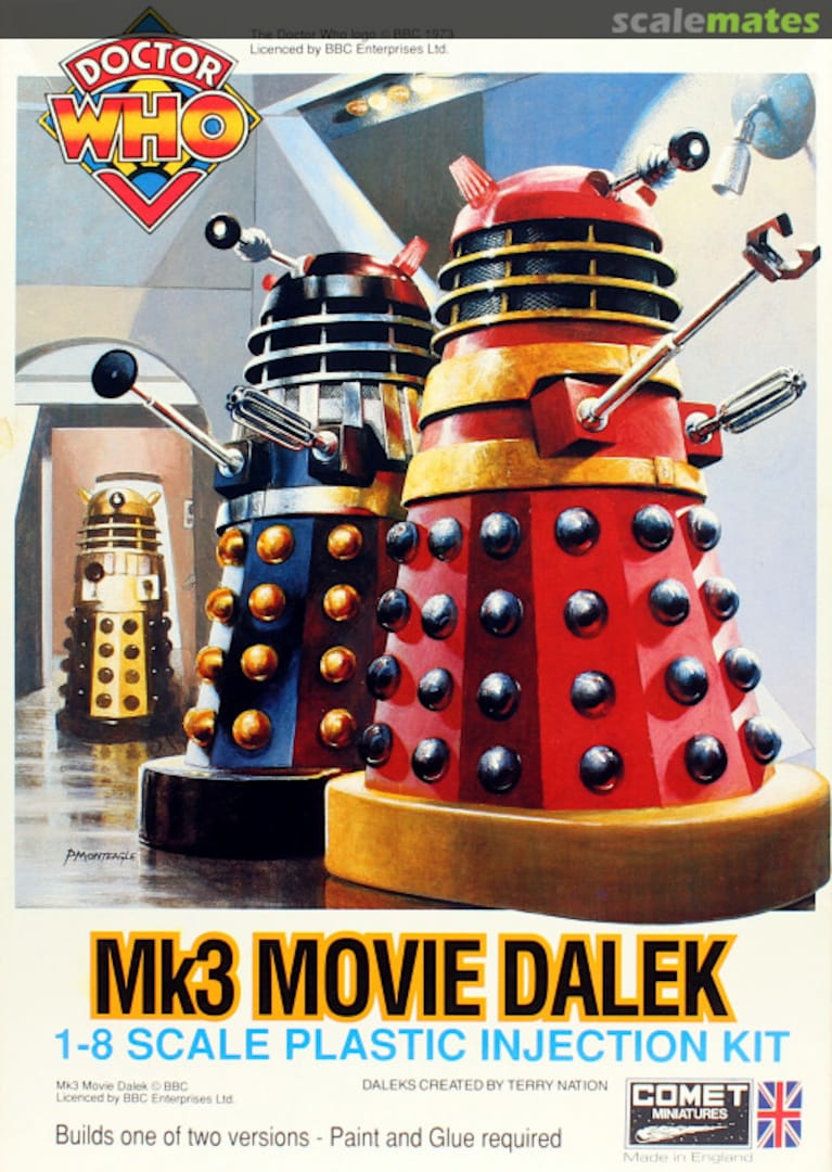 Boxart Mk3 Movie Dalek CM010 Comet Miniatures