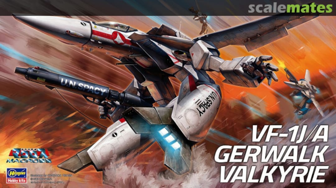 Boxart VF-1J/A Gerwalk Valkyrie 65725 Hasegawa Boxart VF-1J/A Gerwalk Valkyrie 65725 Hasegawa