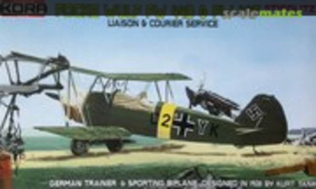 1:72 Focke Wulf Fw 44D &amp; Fw 44F Stieglitz (Kora Models KPK72049)