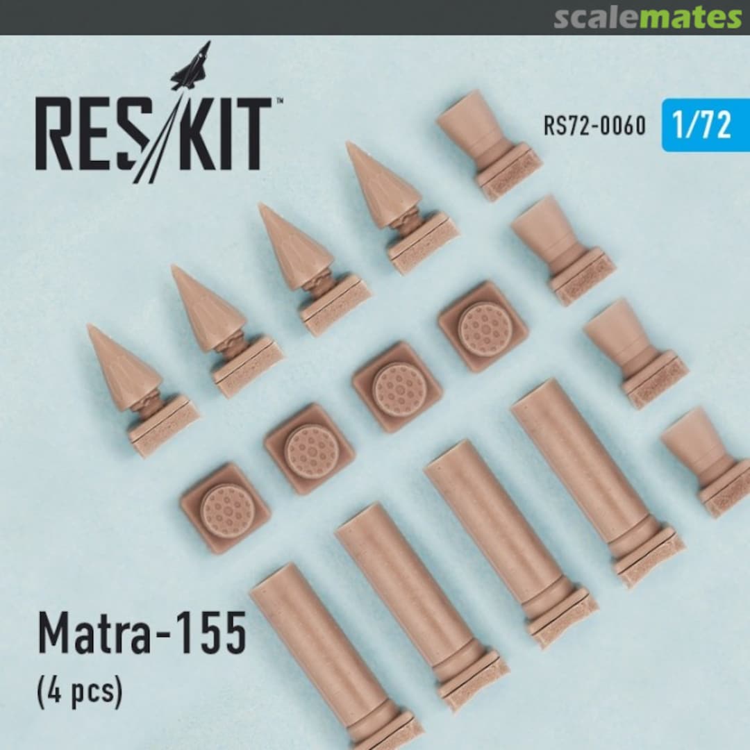 Boxart Matra-155 Rocket launcher POD RS72-0060 ResKit Boxart Matra-155 Rocket launcher POD RS72-0060 ResKit