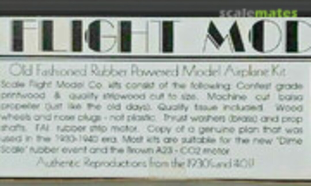 1:27 Corben Super-Ace (Scale Flight Model Co. )