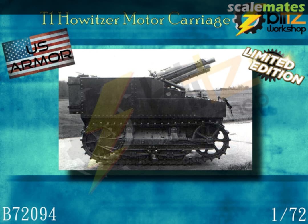 Boxart T1 Howitzer Motor Carriage B72094 Blitz Workshop Boxart T1 Howitzer Motor Carriage B72094 Blitz Workshop