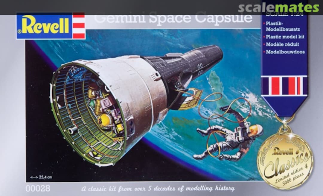 Boxart Gemini Space Capsule 00028 Revell