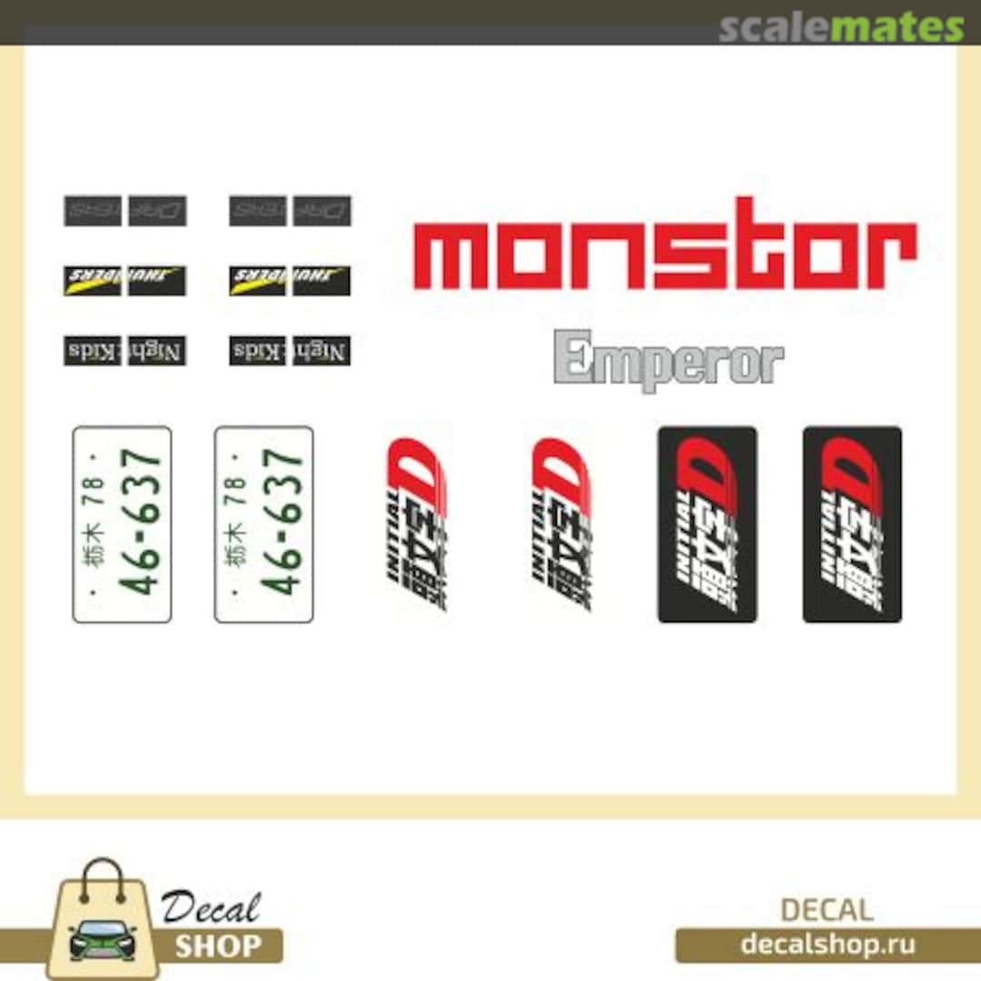 Boxart Mitsubishi Lancer Evo IV, Initial D DSD7-2 Decal Shop Boxart Mitsubishi Lancer Evo IV, Initial D DSD7-2 Decal Shop
