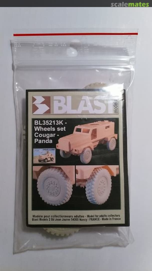 Boxart Wheels set Cougar BL35213K Blast Models Boxart Wheels set Cougar BL35213K Blast Models