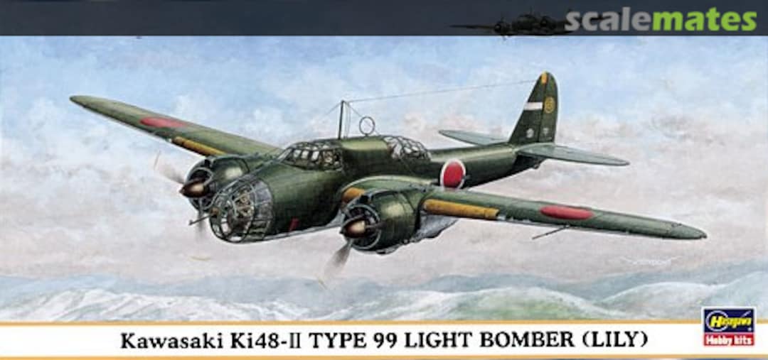 Boxart Kawasaki Ki-48-II Type 99 Light Bomber (Lily) 00093 Hasegawa Boxart Kawasaki Ki-48-II Type 99 Light Bomber (Lily) 00093 Hasegawa