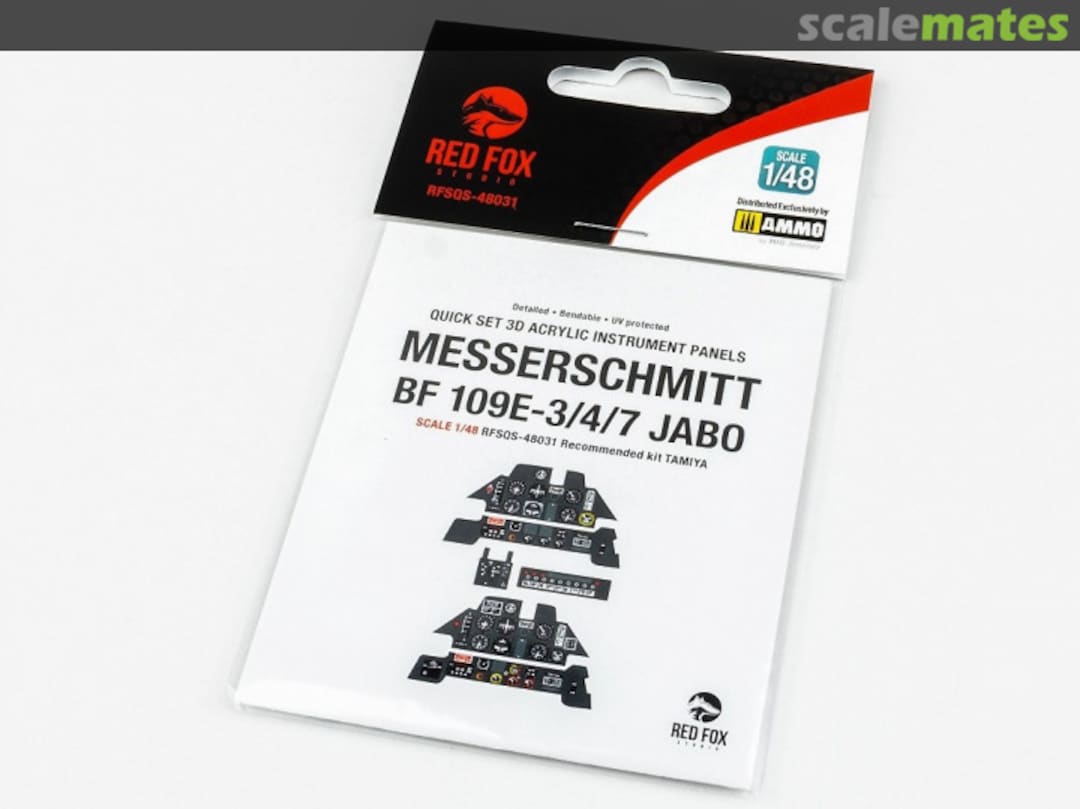 Boxart Messerschmitt Bf 109E-3/4/7 JABO RFSQS-48031 Red Fox Studio Boxart Messerschmitt Bf 109E-3/4/7 JABO RFSQS-48031 Red Fox Studio