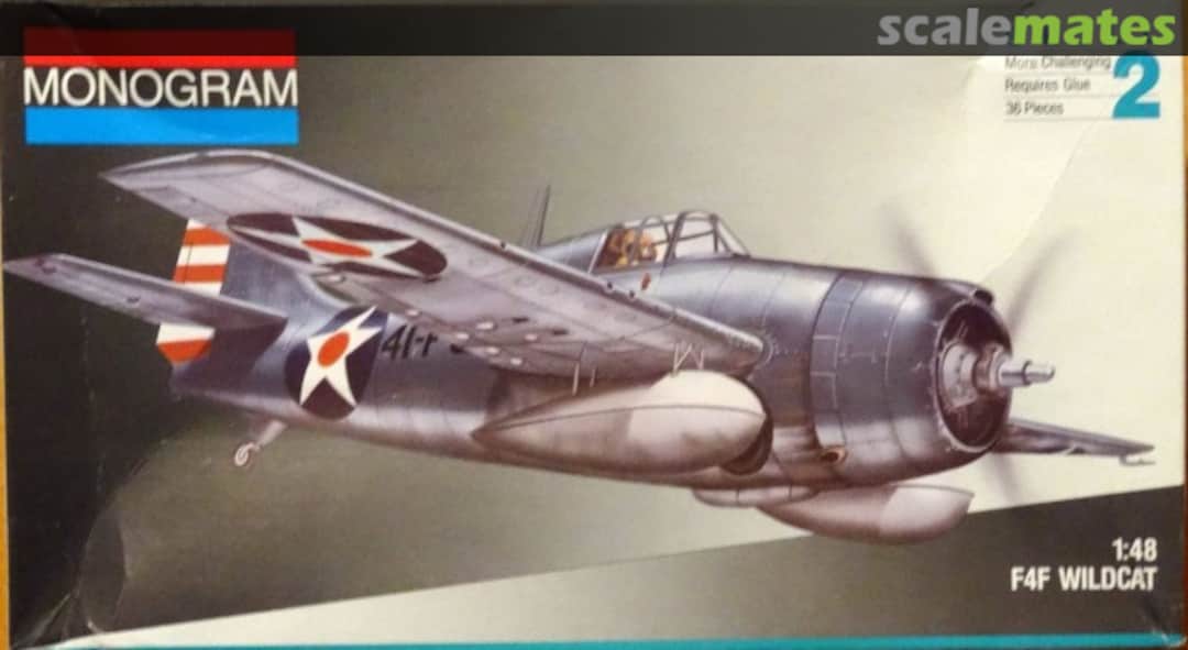 Boxart F4F Wildcat 5220 Monogram Boxart F4F Wildcat 5220 Monogram