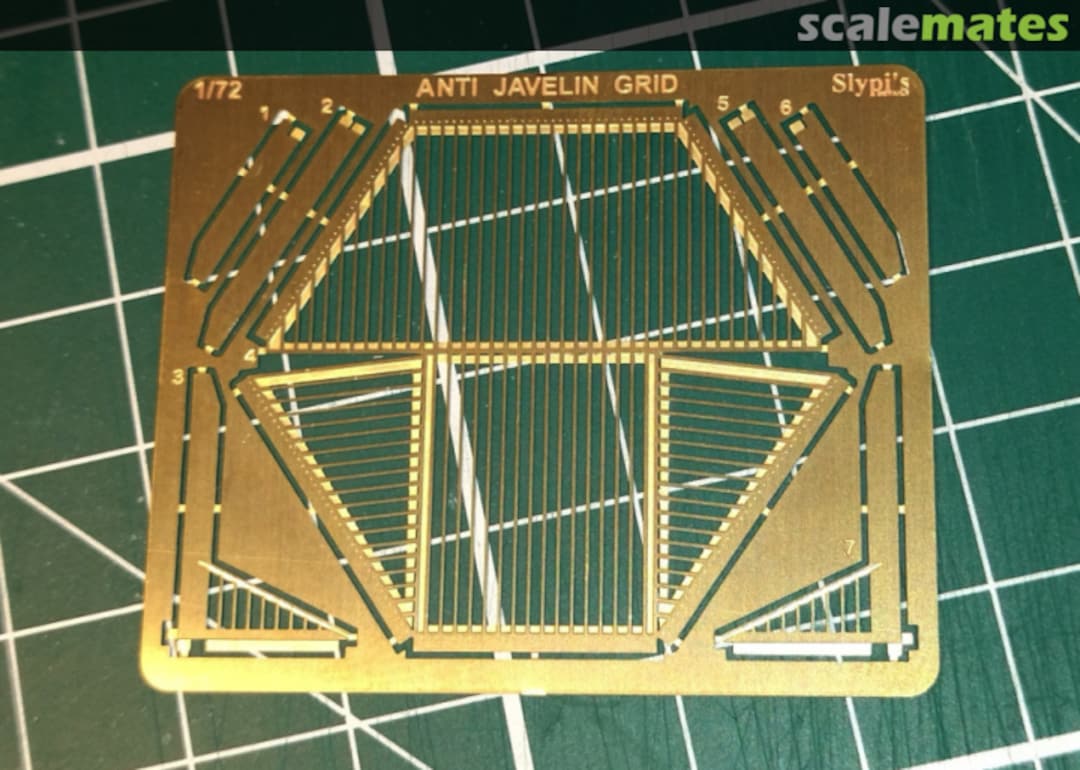 Contents Anti-Javelin grid for T-72/T-80/T-90 kits BM7278 Balaton Modell Contents Anti-Javelin grid for T-72/T-80/T-90 kits BM7278 Balaton Modell