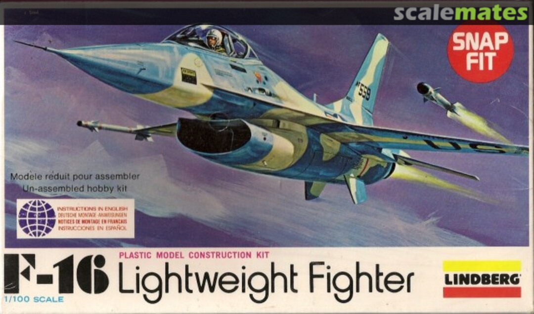 Boxart F-16 Lightweight Fighter 950 Lindberg Boxart F-16 Lightweight Fighter 950 Lindberg