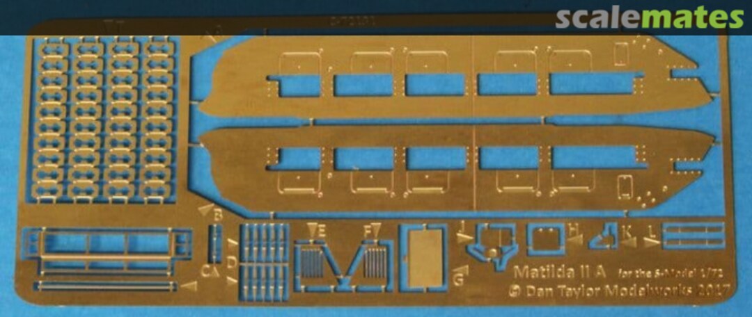Boxart Matilda MkII A Conversion Set C-72101 Dan Taylor Modelworks Boxart Matilda MkII A Conversion Set C-72101 Dan Taylor Modelworks