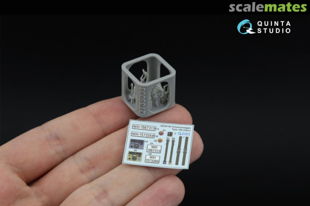 Contents Schwimmwagen type 166 interior 3D decals (with 3D-printed resin parts) QD+35146 Quinta Studio Contents Schwimmwagen type 166 interior 3D decals (with 3D-printed resin parts) QD+35146 Quinta Studio