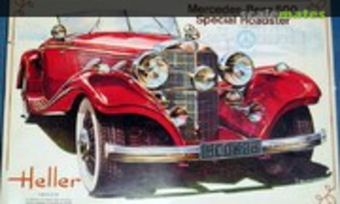 1:24 Mercedes-Benz 500 Special Roadster (Heller 710) 710