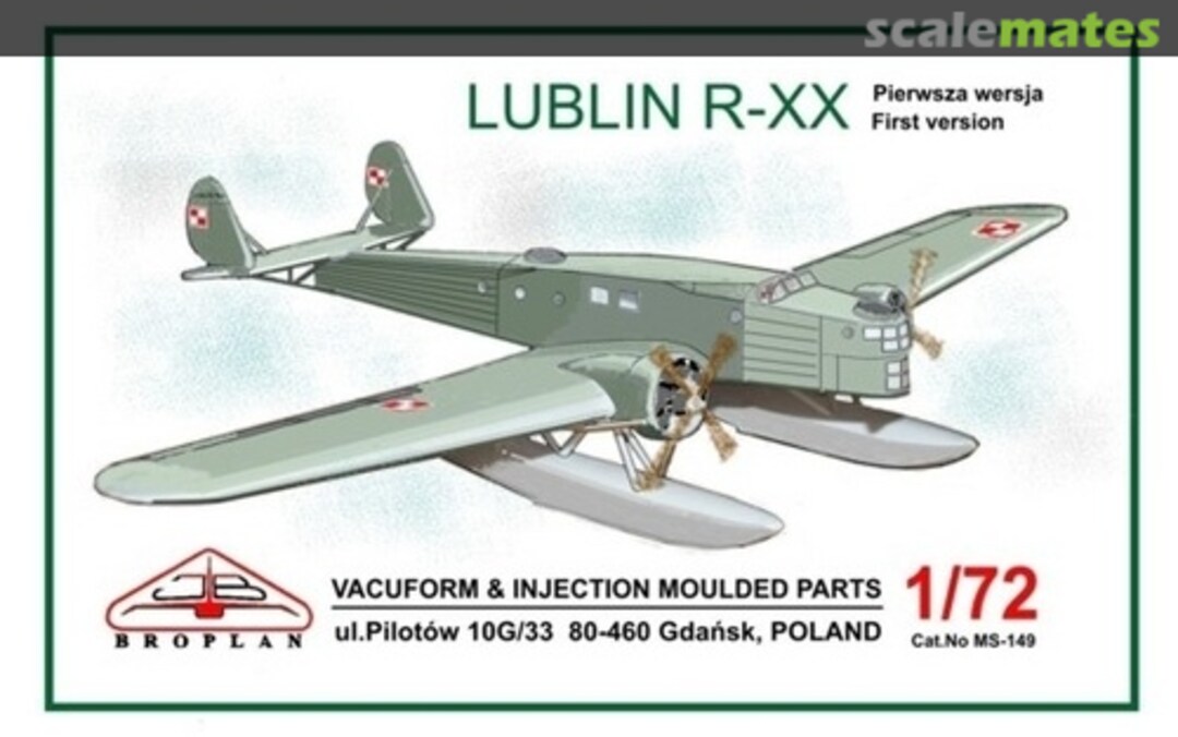 Boxart Lublin R-XX MS-149 Broplan Boxart Lublin R-XX MS-149 Broplan