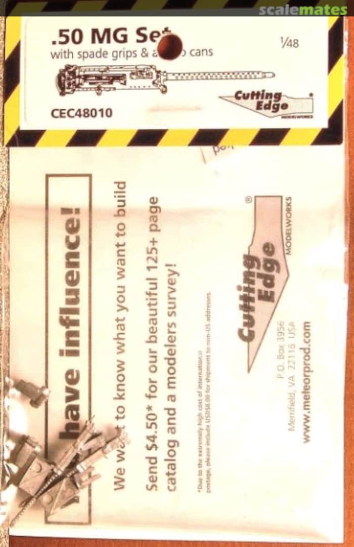 Boxart .50 Caliber Machine Guns (2) CEC48010 Cutting Edge Modelworks