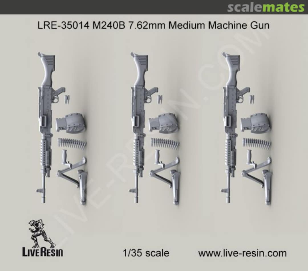 Boxart M240B 7.62mm Medium Machine Gun LRE-35014 Live Resin Boxart M240B 7.62mm Medium Machine Gun LRE-35014 Live Resin