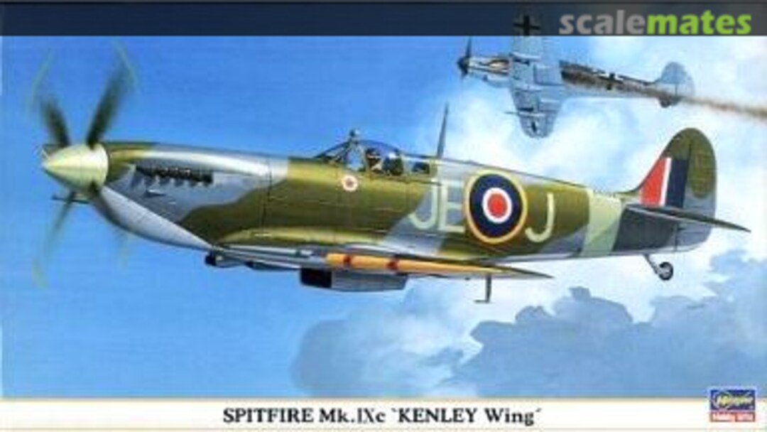 Boxart Spitfire Mk.IXc 'Kenley Wing' 09555 Hasegawa Boxart Spitfire Mk.IXc 'Kenley Wing' 09555 Hasegawa