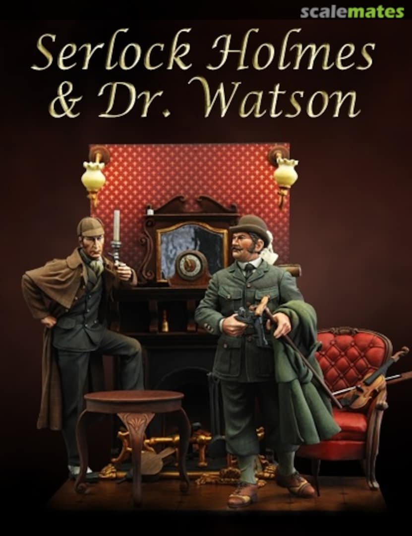 Boxart Sherlock Holmes & Dr. Watson SCN-005 SCALE75 Boxart Sherlock Holmes & Dr. Watson SCN-005 SCALE75