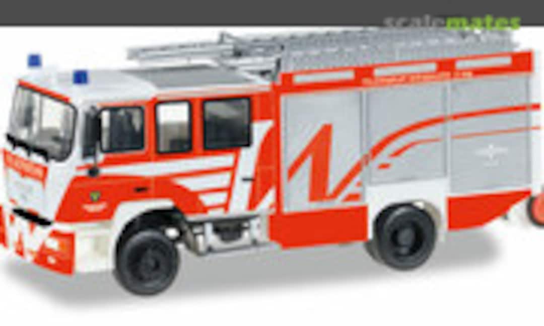 1:87 MAN M 2000 fire truck &quot;Wiesbaden fire department&quot; (Herpa 092494)