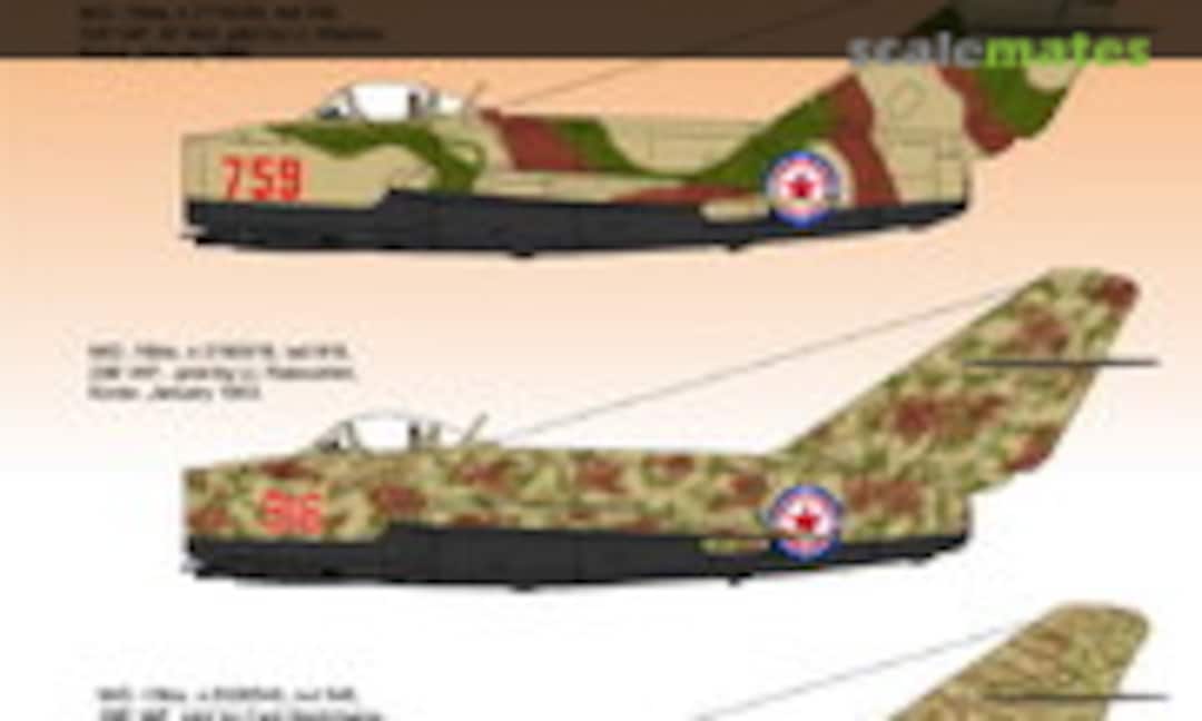 1:72 Mikoyan MiG-15 Night Fighters over Korea, Pt.4 (H-Models Decals HMD72130) HMD72130