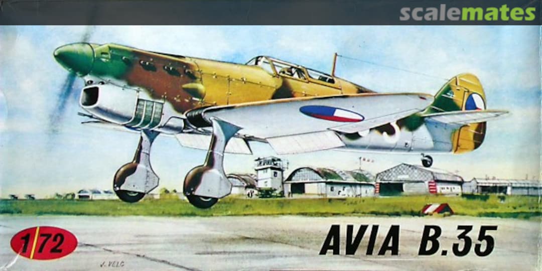 Boxart Avia B.35 8 KP Boxart Avia B.35 8 KP