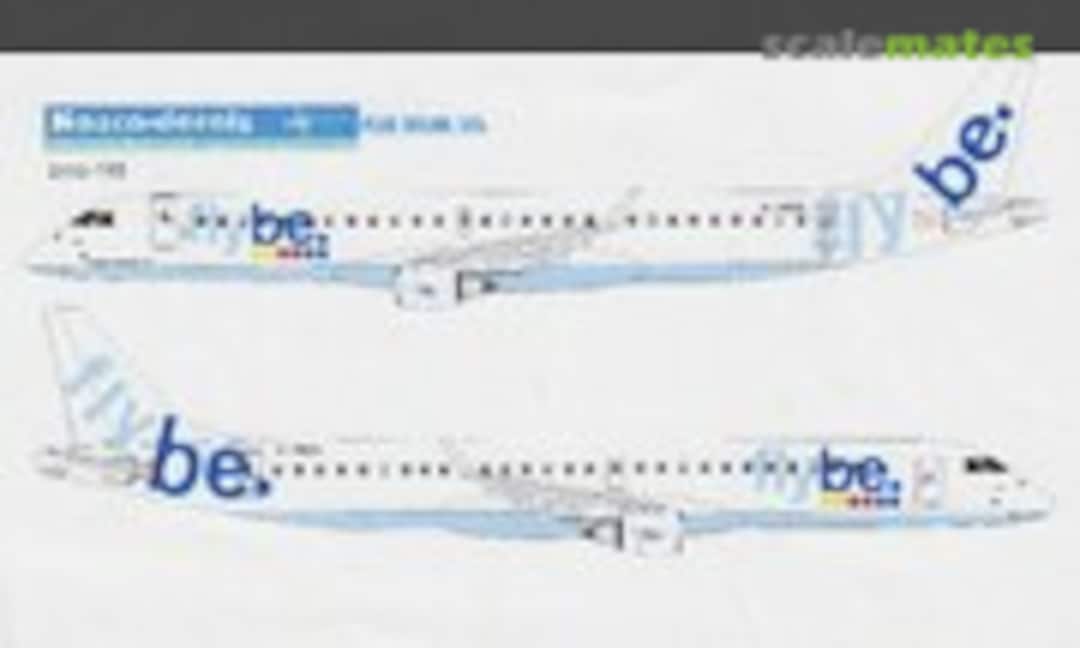 1:144 Flybe Emb-195 (Nazca decals emb-195-1)