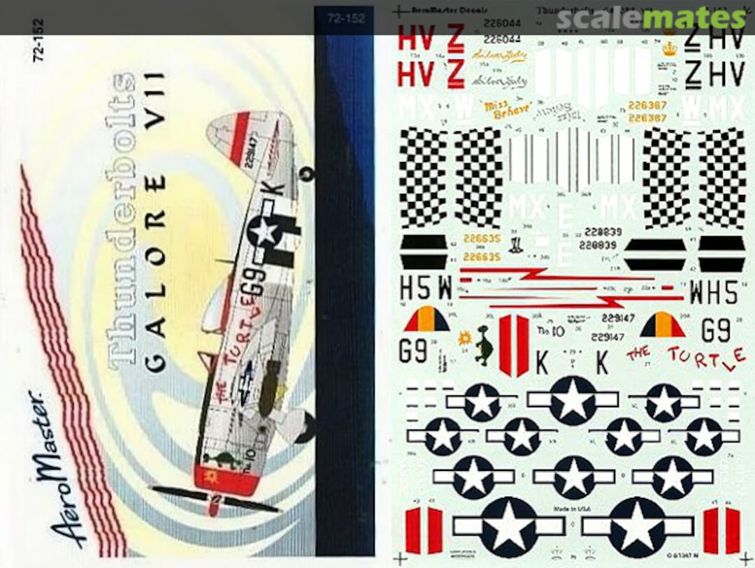 Boxart Thunderbolts Galore VII 72-152 AeroMaster