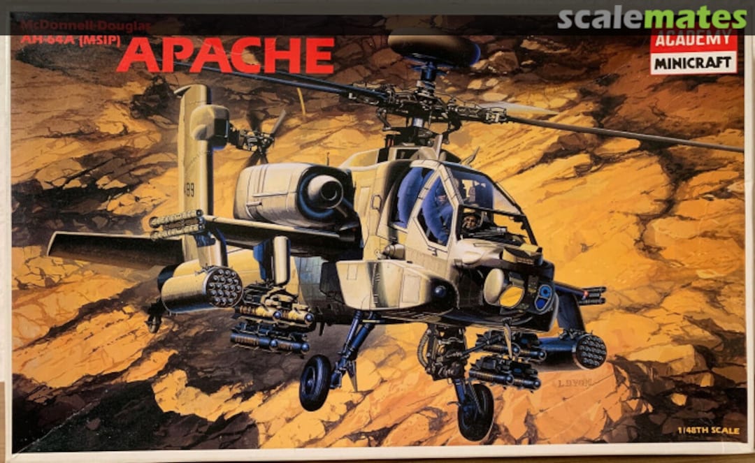 Boxart AH-64A Apache (MSIP) 02115 Academy/Minicraft Boxart AH-64A Apache (MSIP) 02115 Academy/Minicraft