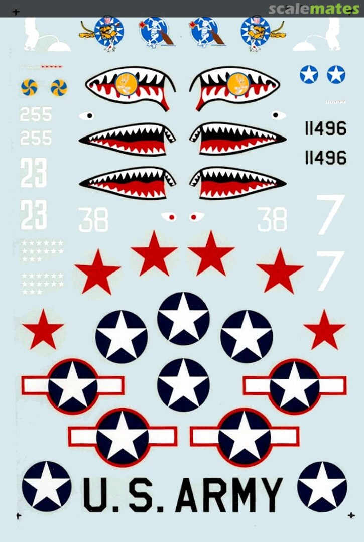 Boxart Curtiss P-40E 48-18 SuperScale International Boxart Curtiss P-40E 48-18 SuperScale International