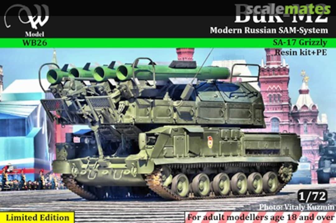 Boxart Buk-M2 WB26 W-Model Boxart Buk-M2 WB26 W-Model