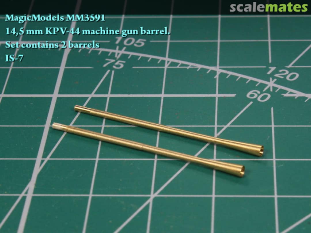 Boxart 14.5 mm KPV-44 machine gun barrel IS-7 MM3591 Magic Models Boxart 14.5 mm KPV-44 machine gun barrel IS-7 MM3591 Magic Models