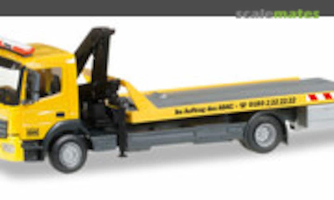 Mercedes-Benz Atego wrecker crane with platform &quot;ADAC&quot; (Herpa 092500)