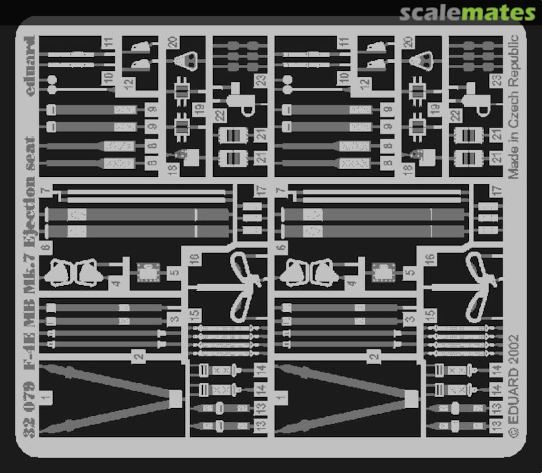 Boxart F-4E MB Mk.7 Ejection seat 32079 Eduard Boxart F-4E MB Mk.7 Ejection seat 32079 Eduard