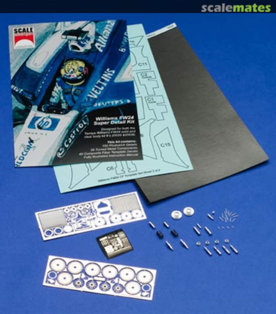 Boxart Williams FW24 Super Detail Kit 2008 Scale Motorsport Boxart Williams FW24 Super Detail Kit 2008 Scale Motorsport