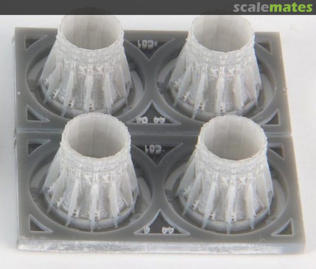 Boxart B-1B GE Exhaust Nozzle Set Closed (for Academy) MA-14402 KA Models Boxart B-1B GE Exhaust Nozzle Set Closed (for Academy) MA-14402 KA Models