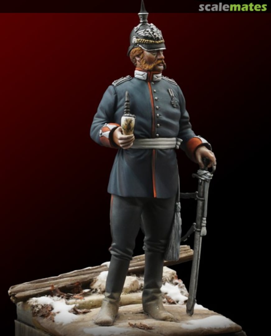 Boxart Prussian Officer - Franco Prussian War MKC_ME_001b Michael Kontraros Collectibles Boxart Prussian Officer - Franco Prussian War MKC_ME_001b Michael Kontraros Collectibles