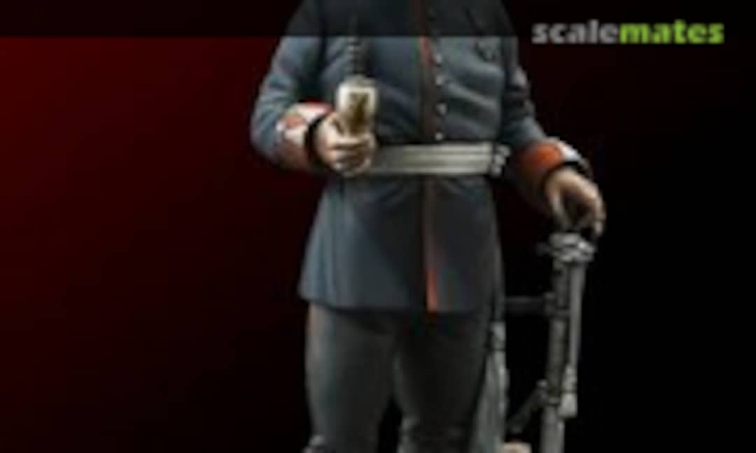 75mm Prussian Officer - Franco Prussian War (Michael Kontraros Collectibles MKC_ME_001b) MKC_ME_001b