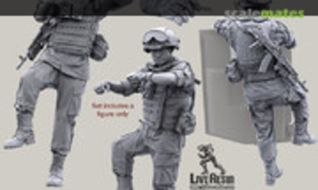 1:35 Russian Army armored vehicle or truck driver in modern infantry combat gear system set 13 (Live Resin LRM-35060) LRM-35060