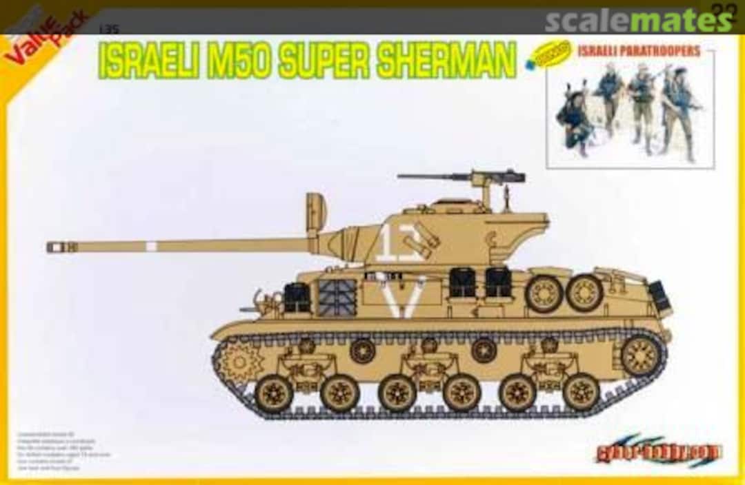 Boxart M50 Super Sherman 9122 Cyber Hobby Boxart M50 Super Sherman 9122 Cyber Hobby