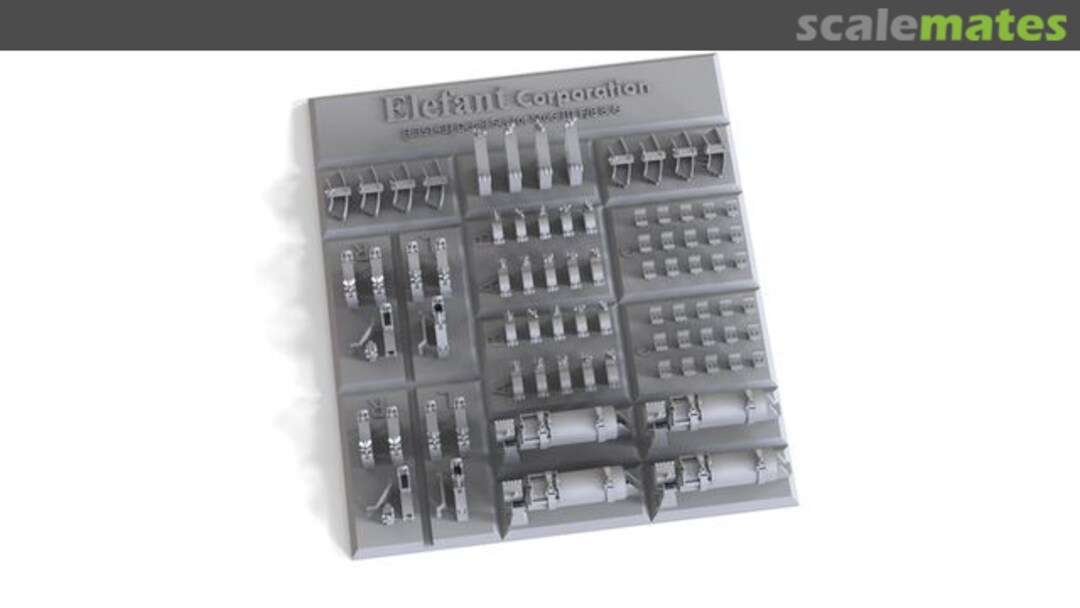 Boxart Stug. III F /8-G detail set (4 sets) E35143 Elefant Corporation Boxart Stug. III F /8-G detail set (4 sets) E35143 Elefant Corporation