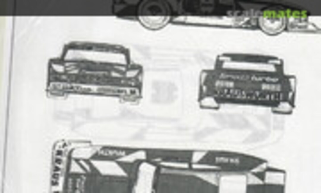 1:24 Ford Capri Turbo Zackspeed - Wurth - n°1 - K.Ludwig - DRM 1980/81 (Model Point )