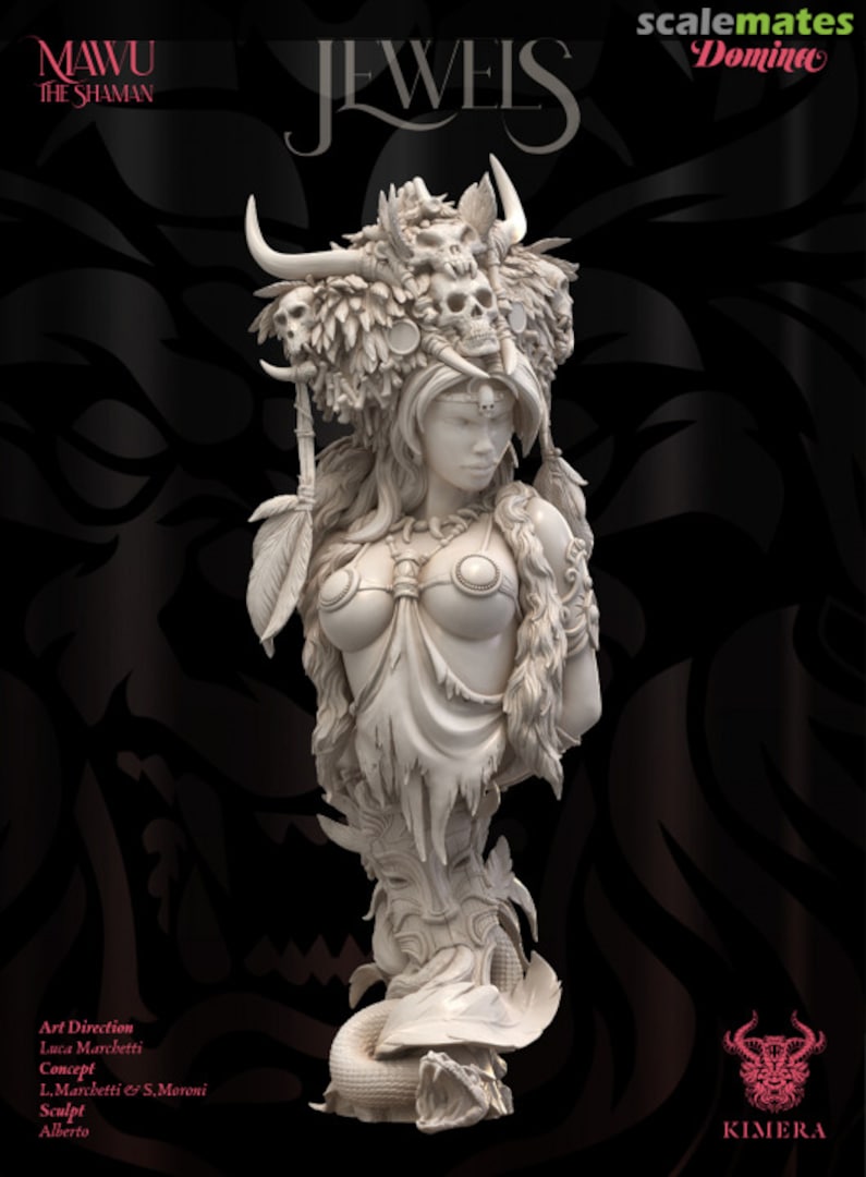 Boxart Jewels - Mawu the Shaman KDO-014P Kimera Models Boxart Jewels - Mawu the Shaman KDO-014P Kimera Models