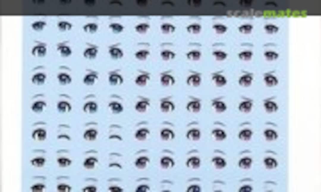 1:10 Eye Decals for Madoka Yuki (Swimwear) (Hobby Japan ST006D) ST006D