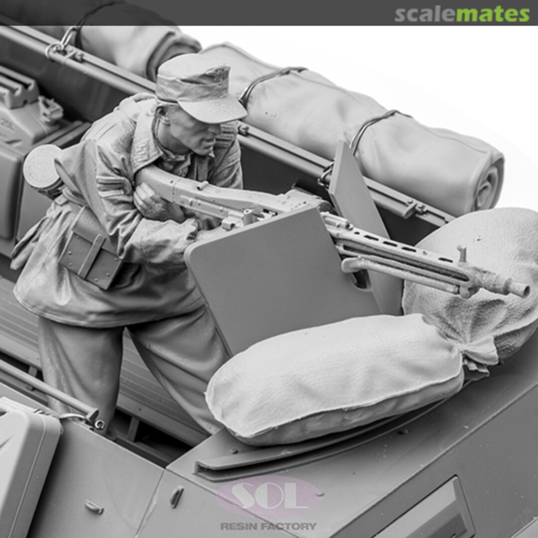Boxart Sd.Kfz.251 MG42 Front Gunner MM638 SOL Boxart Sd.Kfz.251 MG42 Front Gunner MM638 SOL