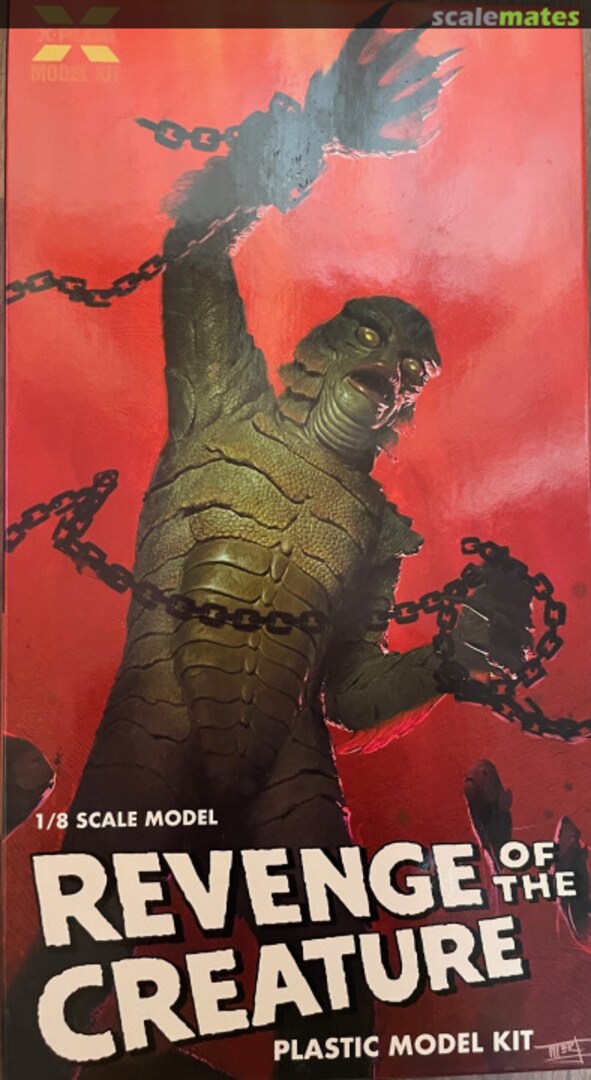 Boxart Revenge of the Creature 411-200077T X-Plus Boxart Revenge of the Creature 411-200077T X-Plus