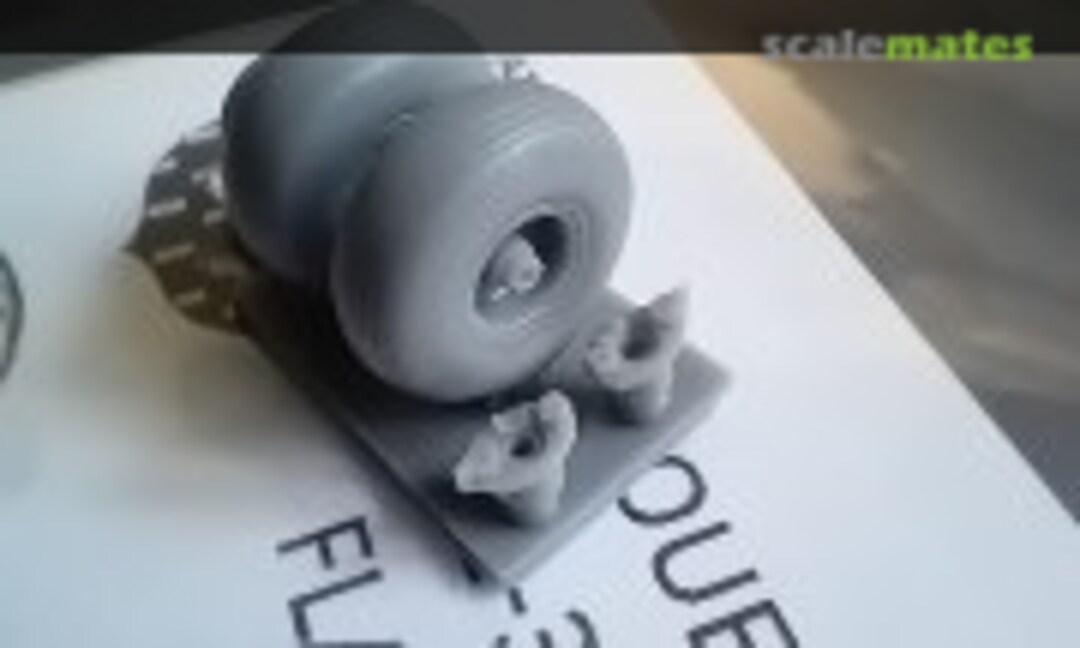 1:72 Wheels for MD 311 Flamant (Azur et Or Miniatures 72013) 72013