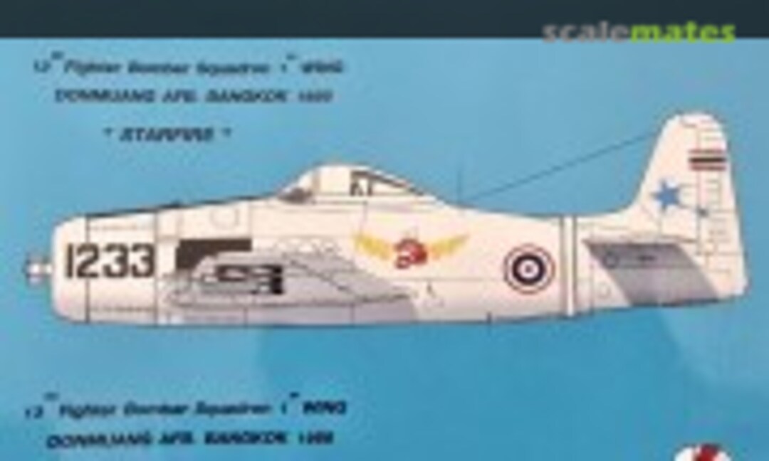 1:48 Royal Thai Air Force F8F-1/2 Bearcat Part 2 (ASI 4802) 4802